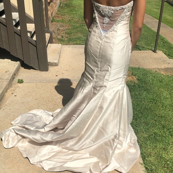 Mori Lee  Bridal Larissa Satin 5304 - Picture 4 of 12